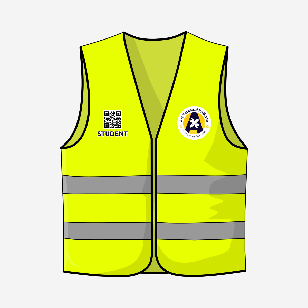A1 Safety Vest Front